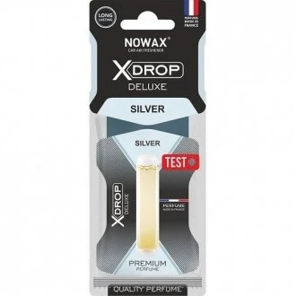 Ароматизатор рідкий Nowax 5мл. (карт. підставка) X Drop Delux - Silver NOWAX NX00068