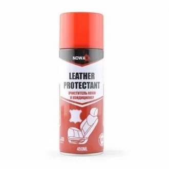 Очисник шкіри,LEATHER PROTECTANT,450ml. (24шт.) NOWAX NX45016