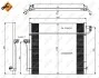 Конденсатор кондиционера MERCEDES GLML-Series 11- NRF 350080 (фото 2)