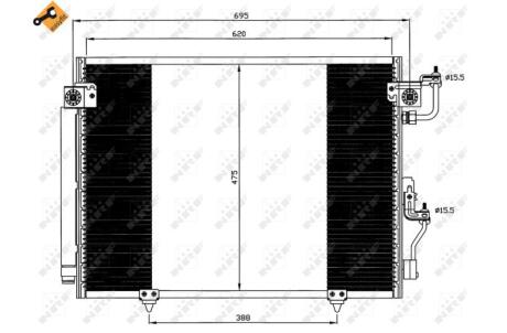 Конденсатор NRF 35619