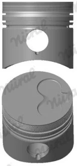 Поршень у комплекті на 1 циліндр, STD NURAL 87-109500-00