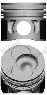 Поршень в комплекті на 1 циліндр, STD NURAL 87-114900-35