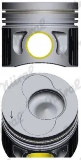 Поршень в комплекте на 1 цилиндр, STD NURAL 87-114907-56