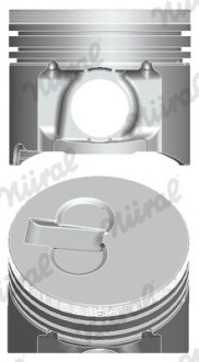 Поршень в комплекте на 1 цилиндр, STD NURAL 87-124000-00