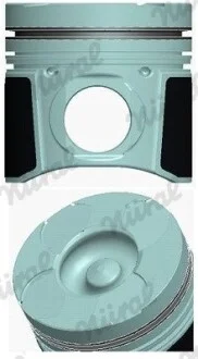 Поршень в комплекте на 1 цилиндр, STD NURAL 87-127400-00