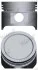 Поршень в комплекте на 1 цилиндр, STD NURAL 87-138900-10 (фото 1)