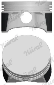 Поршень з кільцями OPEL 81,00 1,8i 16V Z18XE/X18XE1 (вир-во) NURAL 87-141207-00