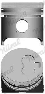 Поршень Jumper/Ducato/Partner 1.9D 94- (83mm) NURAL 87-152000-10