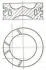 Поршень (85 мм) Citroen - RHD (DW10CB),RHD (DW10CTED4),RHE (DW10CTED4),RHH (DW10CTED4) 8744310000