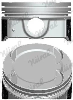 Поршень у комплекті на 1 циліндр, STD NURAL 87-522700-00