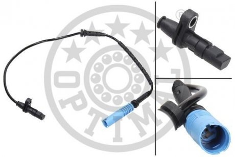 Датчик швидкості обертання коліс антиблокувальної системи гальм Optimal 06-S069 (фото 1)