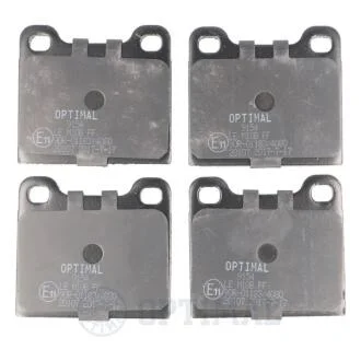 Фото 1 - гальмівні колодки дискові Optimal BP-09154 Гальмівні колодки дискові Optimal BP-09154 (фото 1)