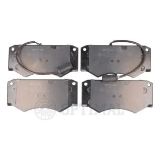 Гальмівні колодки дискові Optimal BP-09853 (фото 1)