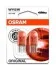 Лампа допоміжного освітлення WY5W 12V 5W W2, 1x9, 5d (2 шт) blister OSRAM 282702B (фото 3)