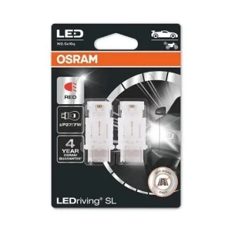 Автолампа LEDriving P27/7W W2,5x16q 1,4 W 0,4 W OSRAM 3157DRP-02B