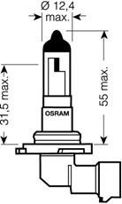 Автомобільна лампа: HB4 12V 51W P22d OSRAM 4050300012650