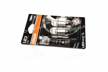 Лампа LED R10W 12V 10W ВА15s OSRAM 5008DWP-02B (фото 1)