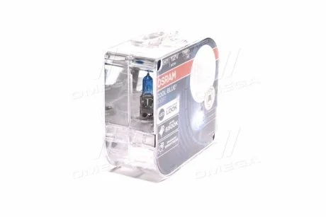 Автолампа Cool Blue Boost H1 P14,5s 80 W светло-голубая OSRAM 62150CBBHCB (фото 1)