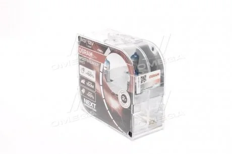 Автолампа Night Breaker Laser H3 PK22s 55 W прозрачно-голубая OSRAM 64151NLHCB (фото 1)