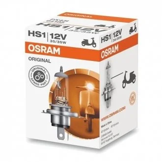 Автолампа Original HS1 PX43t 35 W прозрачная OSRAM 64185 (фото 1)