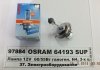Лампа Osram Super H4 12V 60/55W P43T + 30% (упаковка картон)