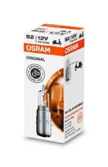 Автолампа S2 BA20d 35 W прозрачная OSRAM 64327 (фото 1)