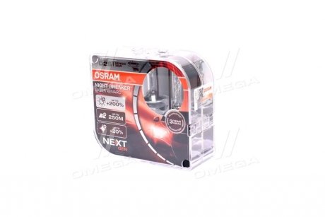 ЛАМПА D2S 35W P32d-2 Box XENARC NIGHT BREAKER LASER (NEXT GEN) OSRAM 66240XNNHCB (фото 1)