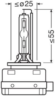 Автолампа Xenarc Cool Blue Intense D3S PK32d-5 35 W прозрачная OSRAM 66340CBIHCB (фото 1)