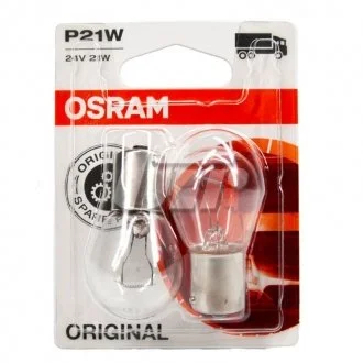 Автолампа Original Line P21W BA15s 21 W прозрачная OSRAM 7511-02B
