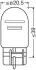 ЛАМПА W21/5W 12V 21W W3x16q BLI2 STANDARD OSRAM 75152BL (фото 2)