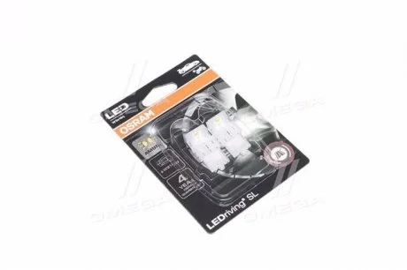 Автолампа LEDriving P21/5W W3x16q 0,8 W 1,3 W OSRAM 7515DYP-02B