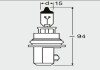 Автолампа HB1 P29t 45 W 65 W прозрачная OSRAM 9004 (фото 3)