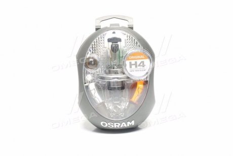 Лампа фари (набір) H4 12V 60/55W P43t OSRAM CLKMH4