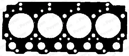 Прокладка головки блоку ALFA/FORD SCC/VM 2.5TD VM25 1! 1.62MM (4CYL) (вир-во) Payen AY410