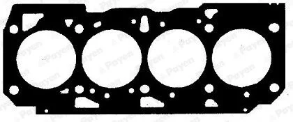 Прокладка головки блока FIAT 1.9D 99- 188A3.000 / 223A6.000 2 1MM Payen BZ811