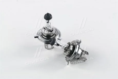 Автолампа Philips Vision H4 P43t-38 55 W 60 W прозрачная PHILIPS 12342PRC2