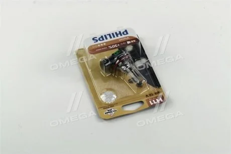 Автолампа Vision H11 PGJ19-2 55 W прозрачная PHILIPS 12362PRB1