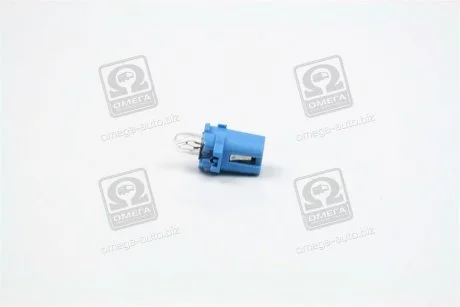 Лампа розжарювання Bax8,3/1,5blue12v 2w Bax8,3s/1,5 blue(вир-во Philips) PHILIPS 12602CP