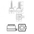 Автолампа Xenon WhiteVision gen2 D3S 35 W прозрачная PHILIPS 42403WHV2C1 (фото 3)