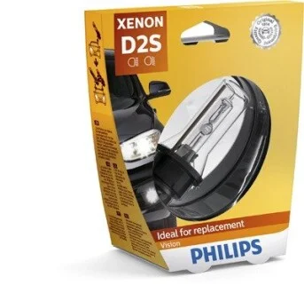 Автолампа Philips Vision D2S P32d-2 35 W прозрачная PHILIPS 85122VIS1