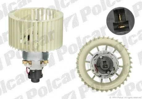 Моторчик вентилятора салона Audi A6,100 4A0 959 101 / A Polcar 1316NU-1