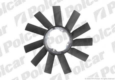 Лопаті вентилятора (11лоп.) BMW 320-325 87- Polcar 200023F1 (фото 1)