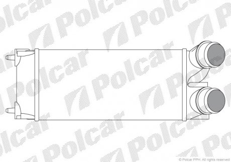 Интеркулер PSA Berlingo / C4 / 308/3008 / Partner Teepe 1.6Hdi Polcar 2351J8-1 (фото 1)