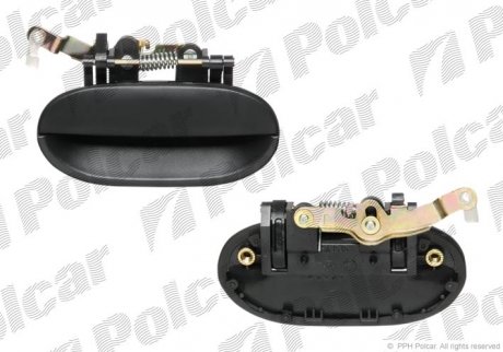 Ручка двери внешняя задняя правая Polcar 4006Z44