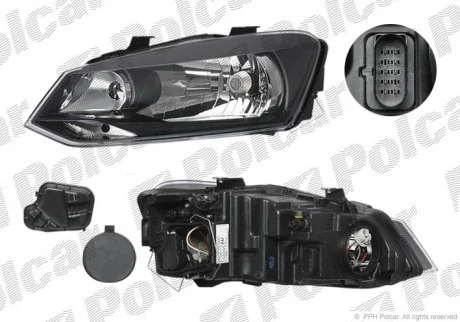 Фара левая Polcar 953309E