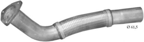 Труба глушника POLMOSTROW 6962 (фото 1)