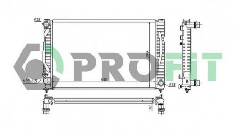 Радиатор охлаждения PROFIT PR 0014A1