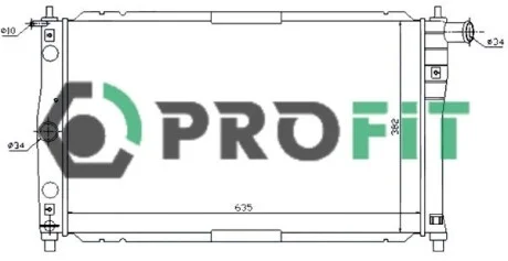 Радіатор охолодження PROFIT PR 1106A1