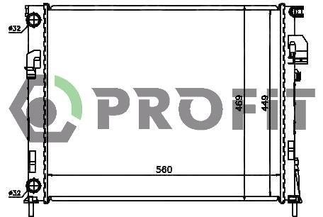 Радіатор охолодження PROFIT PR 5058A5 (фото 1)