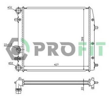 Радіатор охолодження PROFIT PR 6402A1